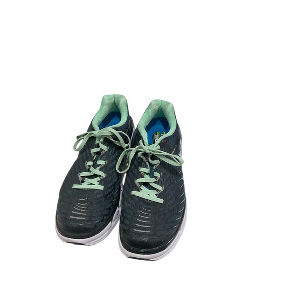 Hoka One One Other - Hoka One One Vanquish 3 Navy Mint Green Running Shoes Mens 9 1014792 MNSB